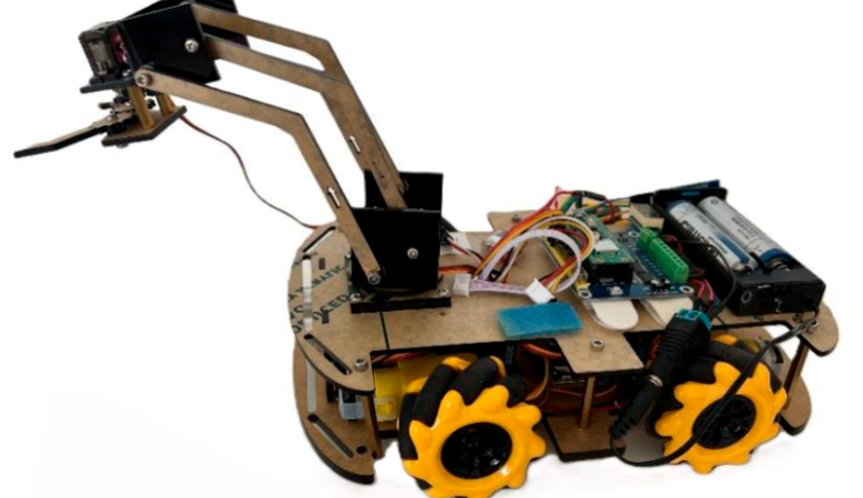 Development of an Educational Omnidirectional Mobile Manipulator with Mecanum Wheels